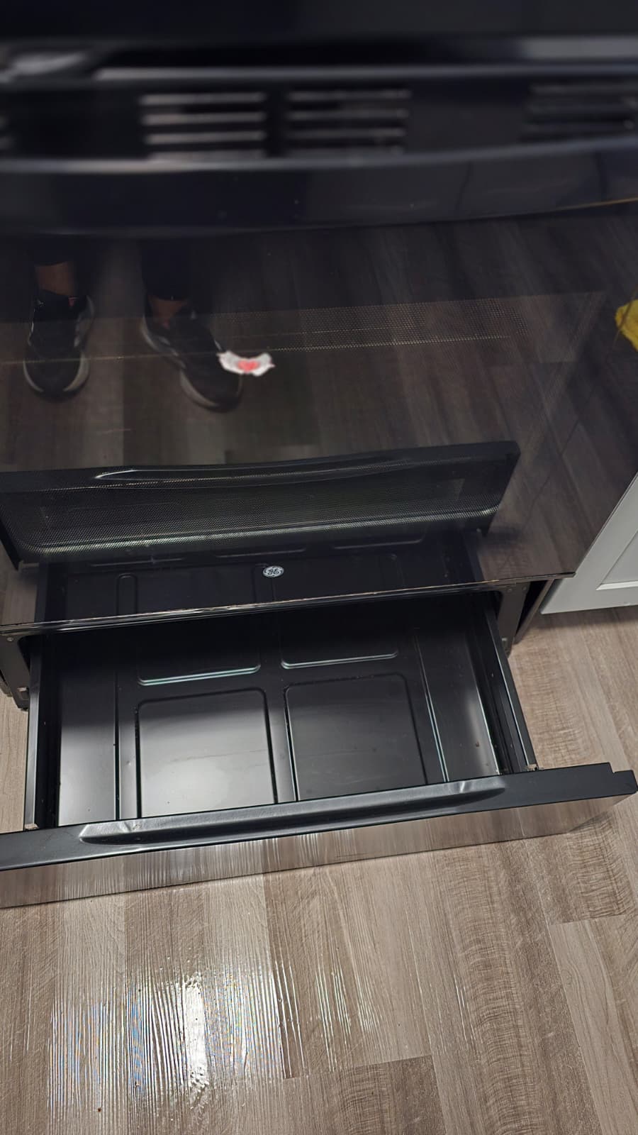 Oven & warming drawer — after cleaning